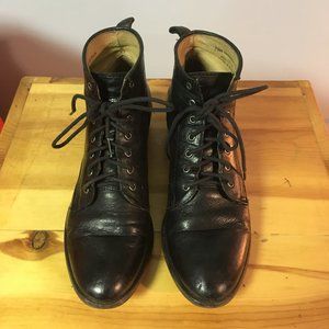 Frye Carson Lace up Black